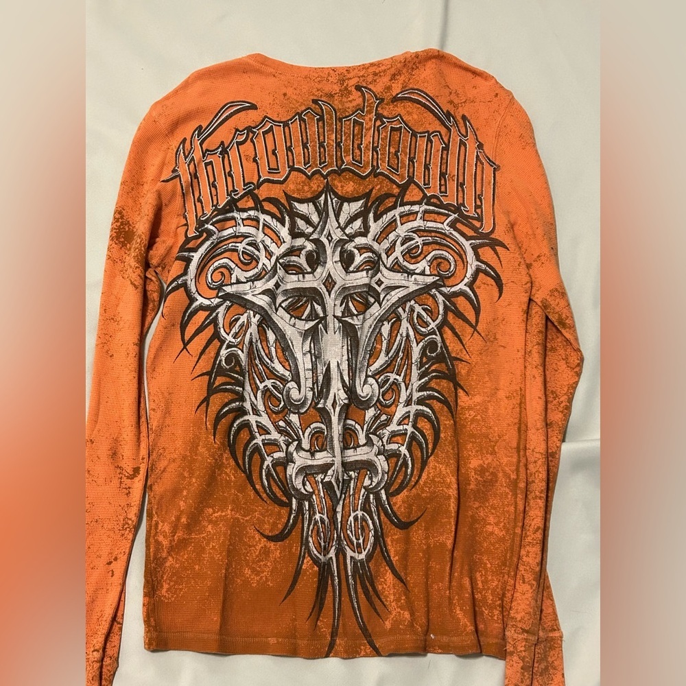 Affliction Throwdown Havoc Thermal Long Sleeve - L - Picture 6 of 9